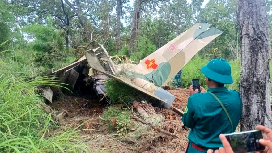 Yak-130 wreckage found in Dak Lak forest two days after crash